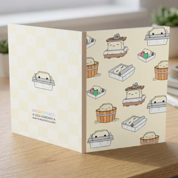 Doobu the Tofu Handmade Notebook (A5 / A6 / B7)