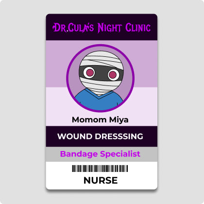 Nurse Momom Miya's Namecard (EZ Link Size)