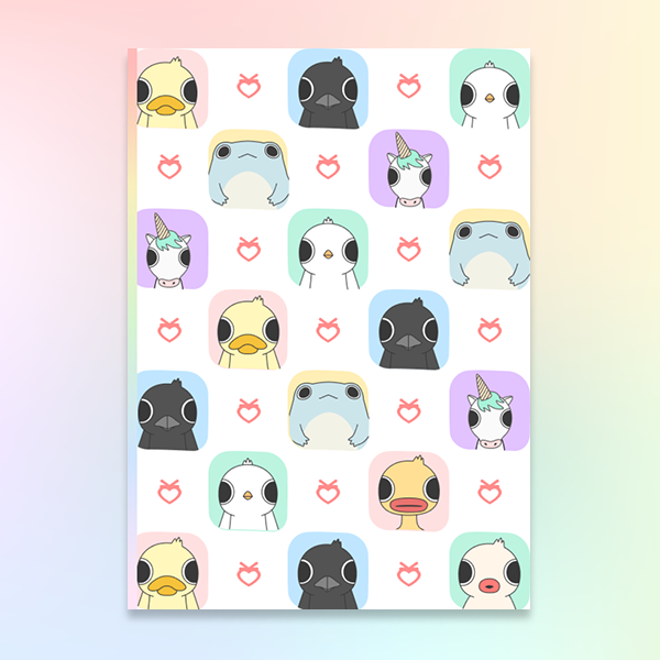 Notots Characters Handmade Notebook (A5 / A6 / B7)