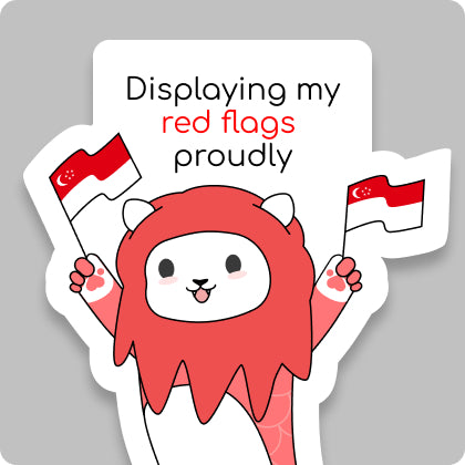 Displaying My RED Flags