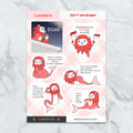 Leomera Sticker Sheet (A6 Size)