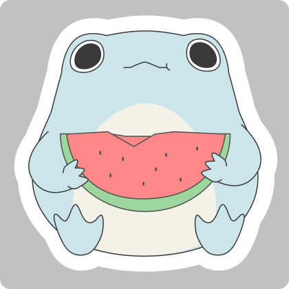 Notowa Eating Watermelon