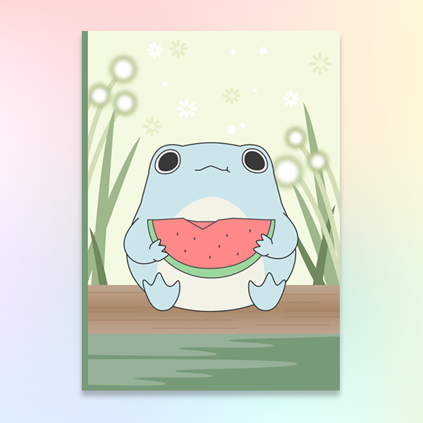 Notowa Watermelon Handmade Notebook (A5 / A6 / B7)